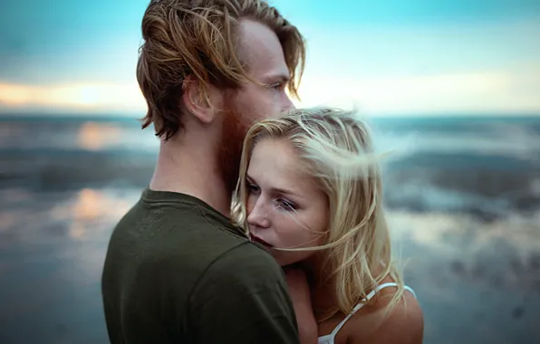 Picture girl, love, pair, guy