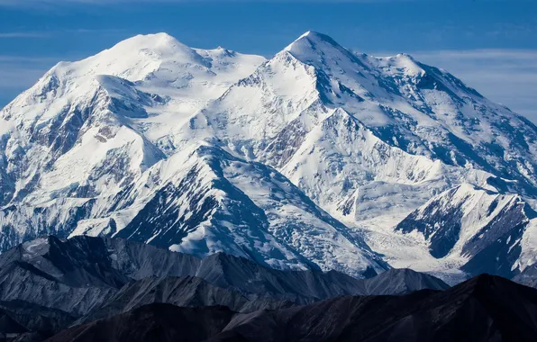 Wallpaper ice, white, sky, landscape, nature, blue, mountain, snow for ...