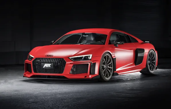 Audi R8, front view, ABBOT, V10, More, 2017