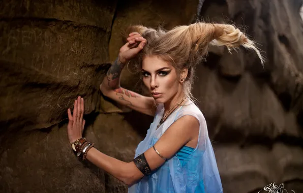 Look, girl, makeup, tattoo, hairstyle, photographer, Ksenia Paterna