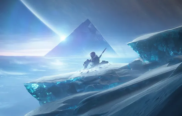 Ice, soldiers, pyramid, Destiny 2, Destiny 2: Beyond Light