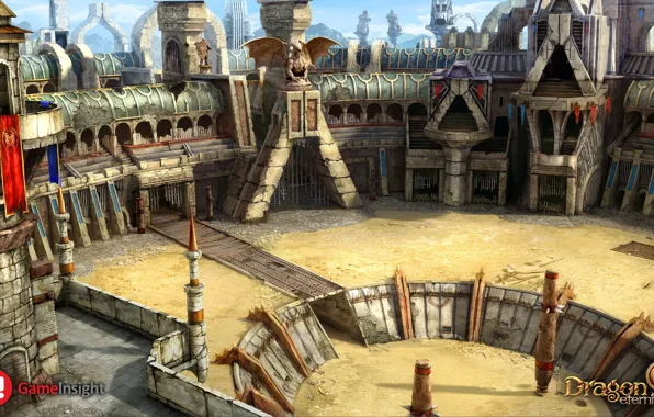 Coliseum, arena, dragon eternity