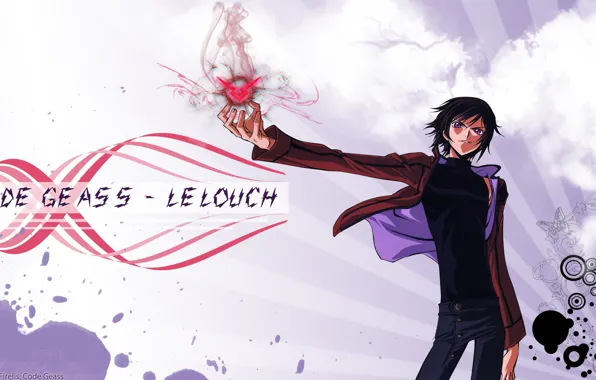Anime, art, guy, Code Geass, Lilus