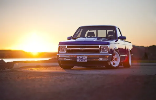 Picture sunset, Chevrolet, Sport, S10