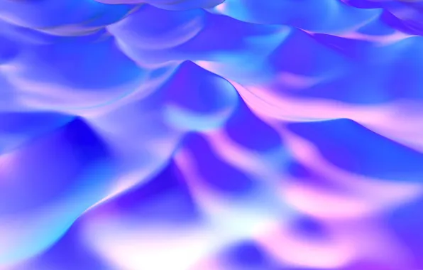 Picture wave, line, the dunes, paint, desert, the volume