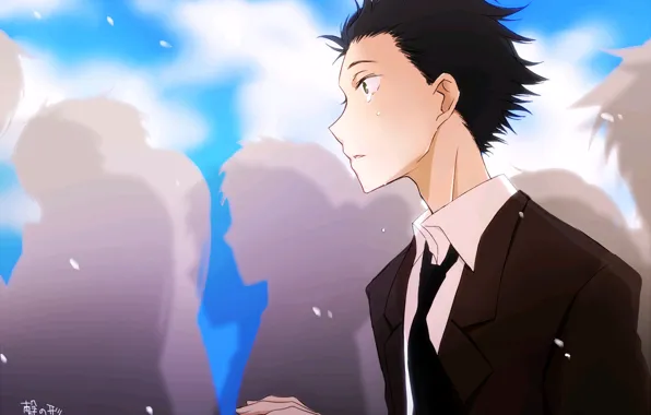 People, guy, tears, crying, Form voice, You No Katachi