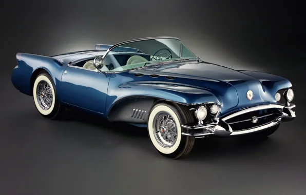 Concept, 1954, Buick, Buick, wildcat, Wildcat II