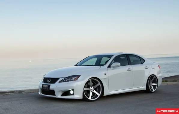 Sea, auto, the sky, machine, tuning, lexus, drives, cars