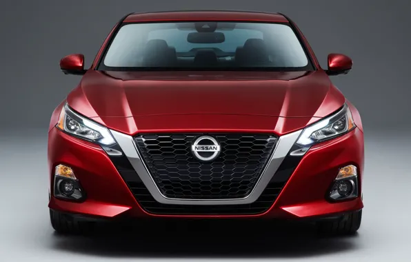 Nissan, front view, Altima, Platinum, 2019