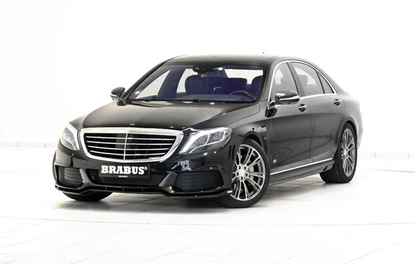 Black, Mercedes-Benz, Brabus, sedan, Mercedes, Hybrid, BRABUS, hybrid