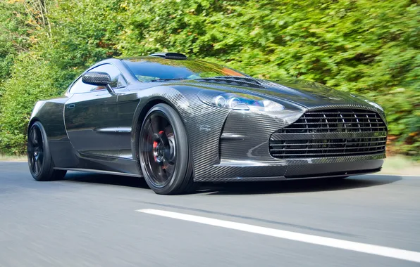 Picture road, Aston Martin, tuning, speed, DB9, Mansory, Cyrus, Mansory