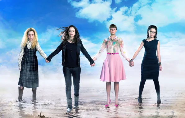 Picture beach, the sky, The series, actors, Movies, Orphan Black, Dark child