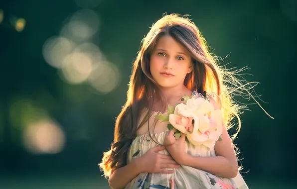 Bouquet, girl, Meg Bitton
