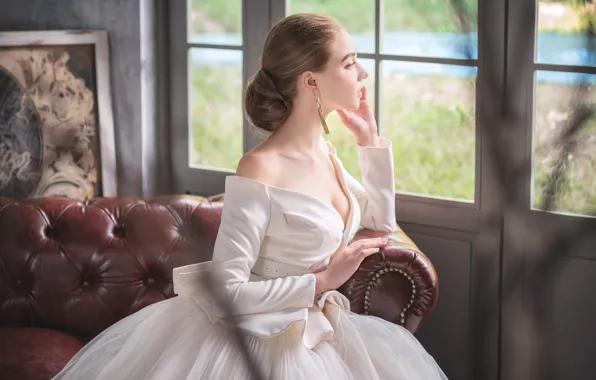 Picture face, model, hair, dress, cutie