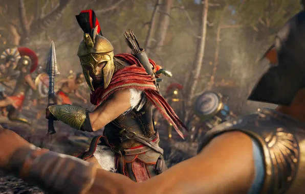 Battle, Assassin's Creed, Odyssey, Assassin's Creed Odyssey, Assassins Creed, Odiseya, Assassins Creed Odiseya