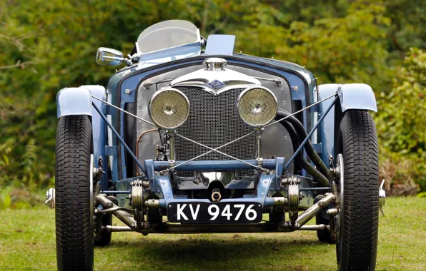 Auto, Grass, Retro, Forest, Glade, Retro, Riley, Ulster