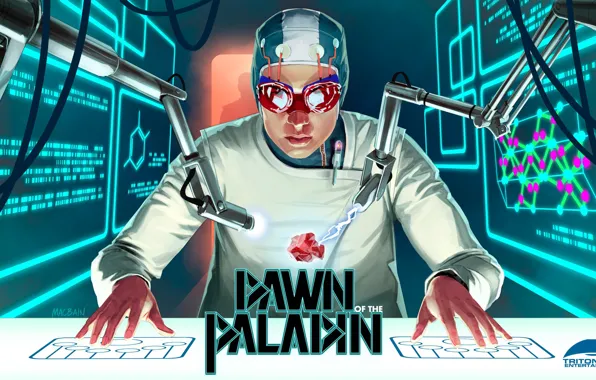 The study, laboratory, manipulator, Lena in the Lab, Dawn of the Paladin