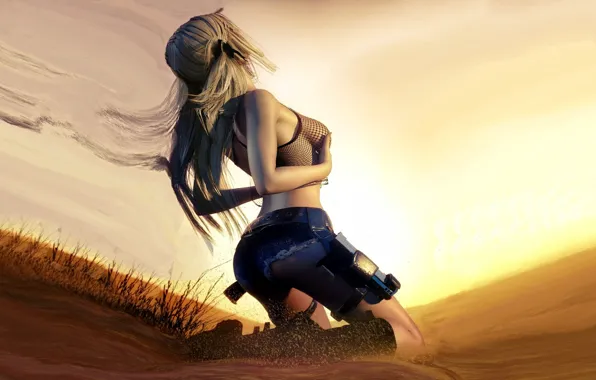 Girl, shorts, beautiful, cosplay, breasts, cute, adorable, tank top