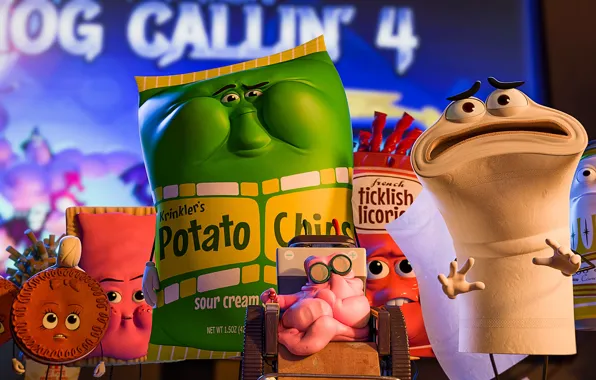 Animation, wallpaper, food, cartoon, cigarette, fear, drinks, candy