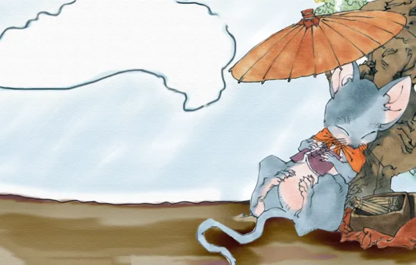 The sky, books, sleep, mouse, the trunk of the tree, under the umbrella, the Twelve …