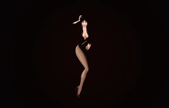 Girl, Minimalism, Style, Girl, Witch, Art, Art, Woman