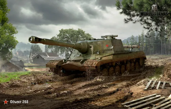 Picture WoT, World of Tanks, World Of Tanks, Wargaming Net, Object 268