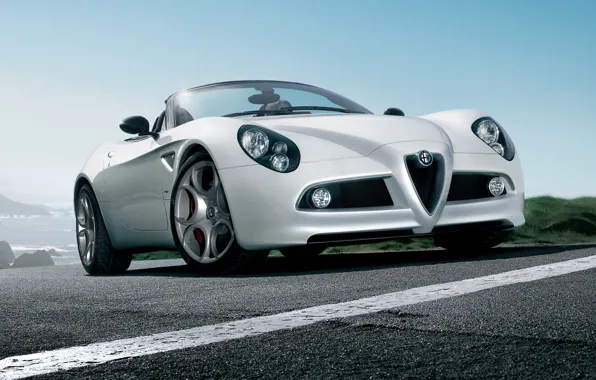 Spider, alfa romeo, Supercar