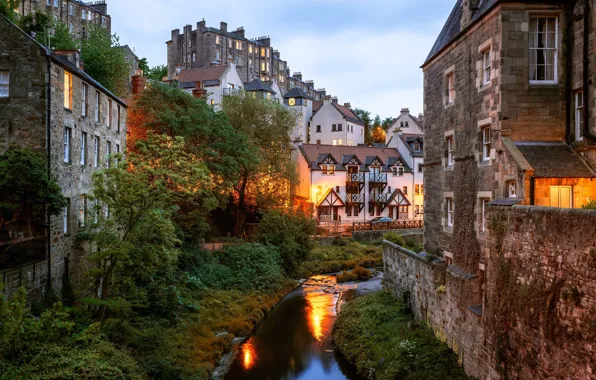 The city, Scotland, Scotland, Edinburgh, Edinburgh, Dean Village