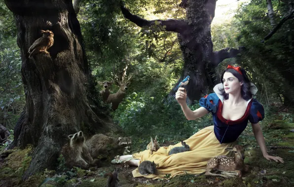 Picture tale, Rachel Weisz, Rachel Weisz, snow white, snow white and the seven dwarfs