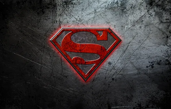 Picture red, logo, Superman