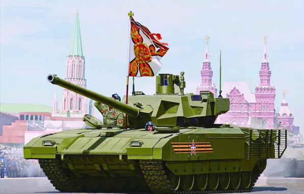 Picture Russia, Tank, The armed forces of Russia, Main battle tank Russia, Object 148, Armata, T-14