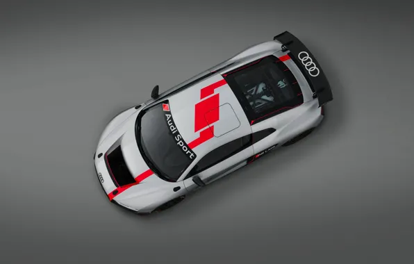 Car, Audi, top view, Audi R8 Lms Gt4