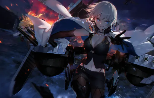 Picture girl, oppai, japonese, Azur Lane