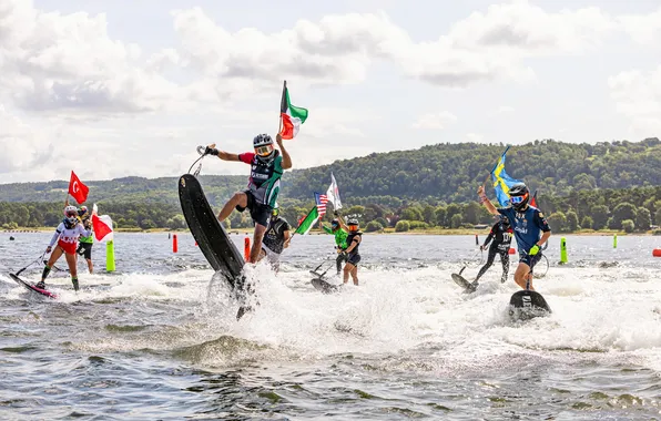 Speed, boats, race