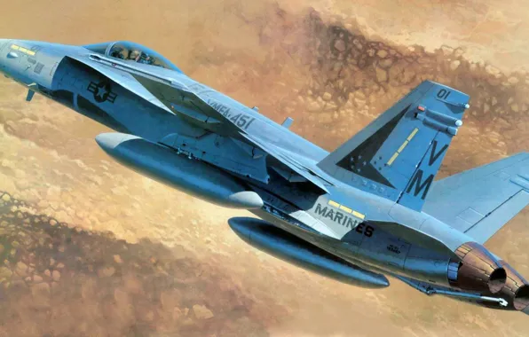 Figure, hornet, F/A-18, marines, Douglas, Hornet, McDonnell, Marines