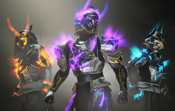 Picture Armor, Glow, Hunter, Bungie, The warlock, Titan, Destiny, 2020