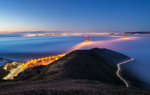 Picture Fog, San-Francisco, Golden_Gate_Bridge