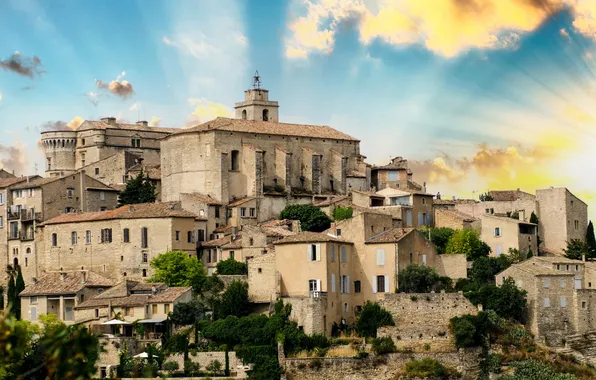 The city, photo, France, home