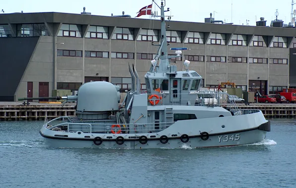 The coast guard, patrol, Danish Navy