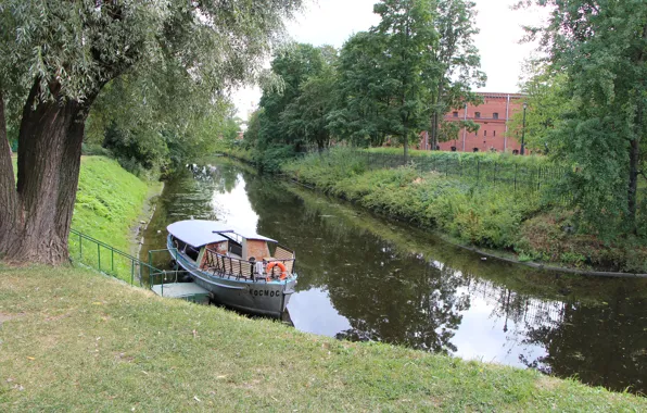 Summer, Park, Peter, boat, channel