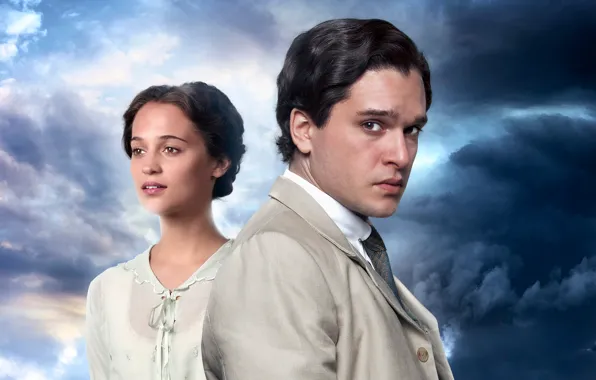 Picture Kit Harington, Alicia Vikander, Testament of Youth, Memories of the future, separated by war, United …