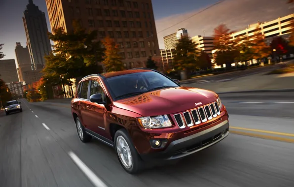 Car, jeep, Jeep Compass