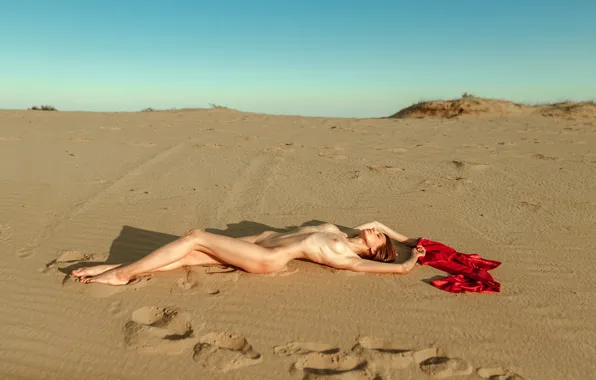 Chest, the sun, sexy, pose, model, naked, body, makeup