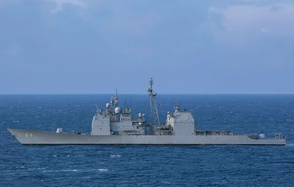 US NAVY, missile cruiser, CG-64, USS Gettysburg