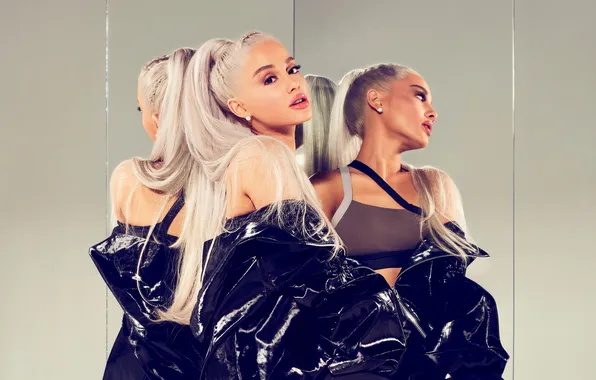 Look, reflection, pose, portrait, makeup, hairstyle, blonde, singer