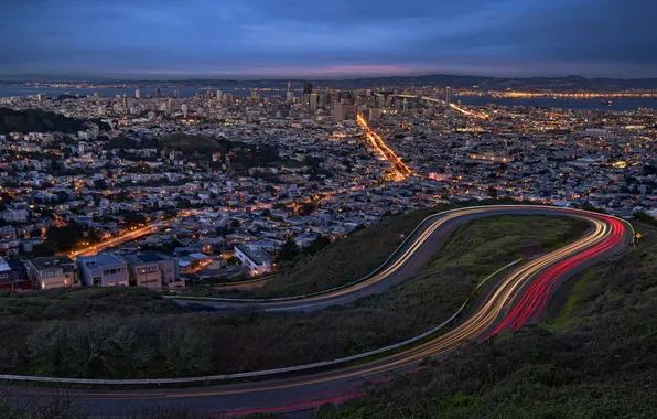 United States, California, San Francisco, Twin Peaks