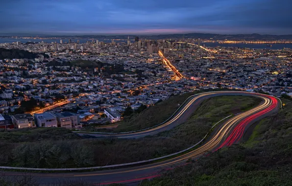 Picture United States, California, San Francisco, Twin Peaks