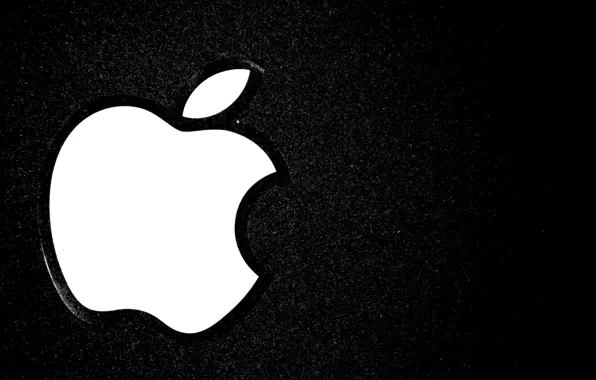 Apple, minimalism, logo, logo, sticker