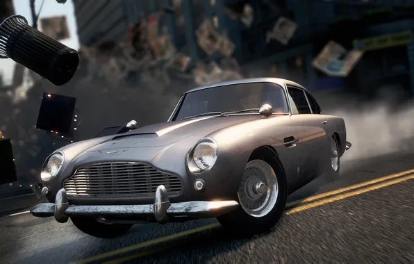 Picture Aston Martin, NFS, 2012, DB5, Most Wanted, Need for speed