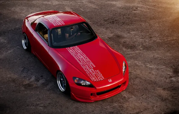 Picture red, Honda, red, Honda, S2000, front, S-Series